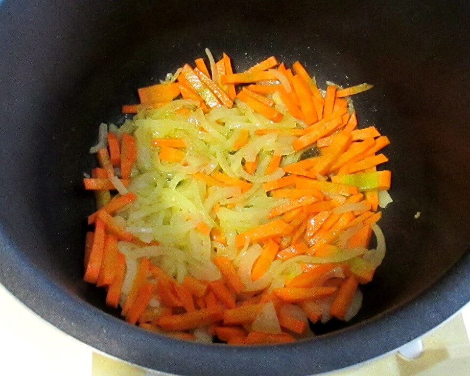 морковь, лук резанный фото 
